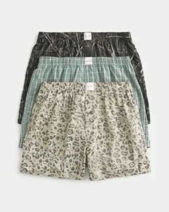 Baumwoll-Boxershorts 3er-Pack