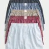 Baumwoll-Boxershorts 5er-Pack