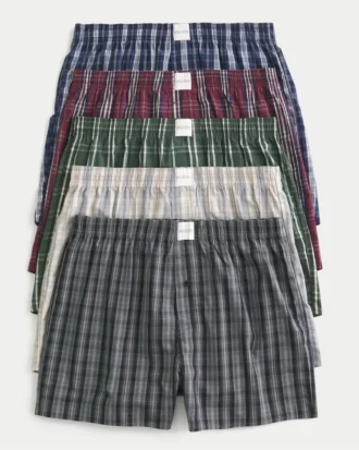 Baumwoll-Boxershorts 5er-Pack