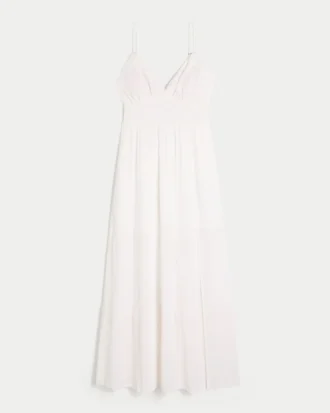 Besticktes Maxikleid