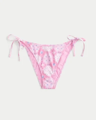 Bikini-Höschen mit seitlichem Bindeband