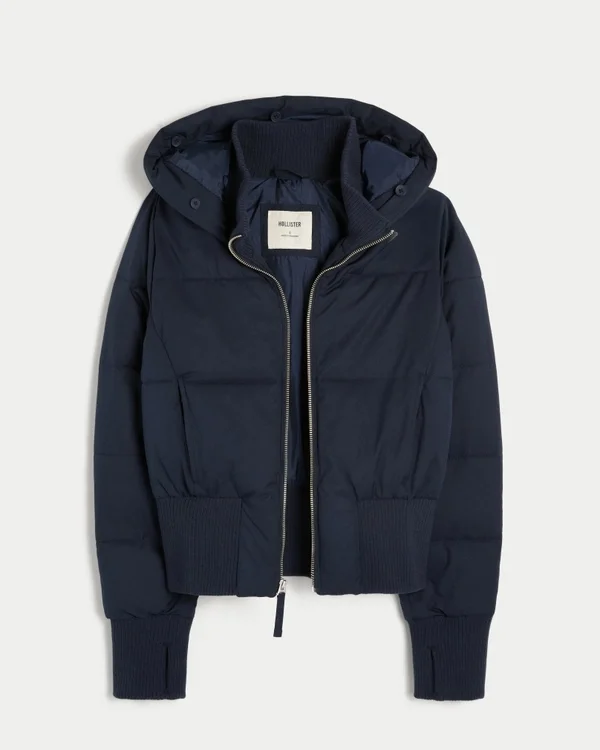 Bomberjacke mit Kunstfellbesatz Bomberjacke mit Kunstfellbesatz