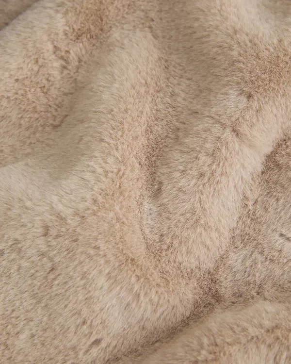 Bomberjacke mit Kunstfellfutter Bomberjacke mit Kunstfellfutter