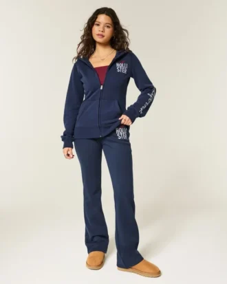 Boot-Sweathose mit Logo-Grafik