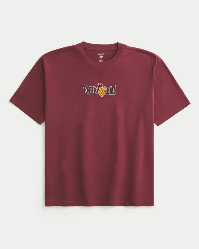 Boxy Arizona State University Sun Devils Grafik-T-Shirt