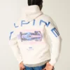 Boxy BWT Alpine Formel-1-Team Grafik-Hoodie Boxy BWT Alpine Formel-1-Team Grafik-Hoodie