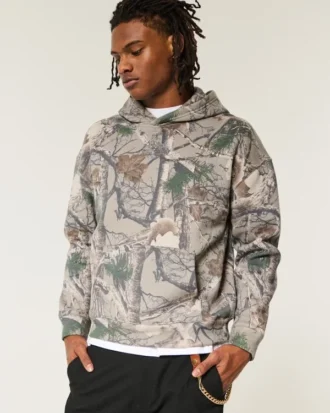 Boxy Camo Hoodie Boxy Camo Hoodie