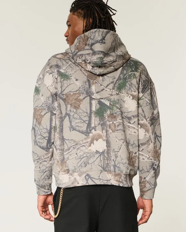 Boxy Camo Hoodie Boxy Camo Hoodie