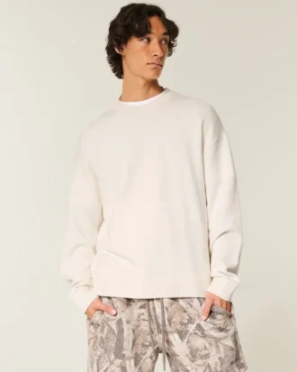 Boxy Crew Sweater