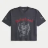 Boxy Crop Motörhead Graphic Jersey