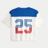 Boxy Crop Number Graphic Jersey Boxy Crop Number Graphic Jersey