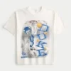 Boxy Duke University Grafik-T-Shirt