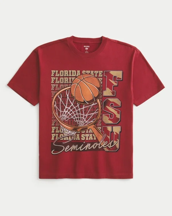 Boxy Florida State University Graphic Tee Boxy Florida State University Graphic Tee