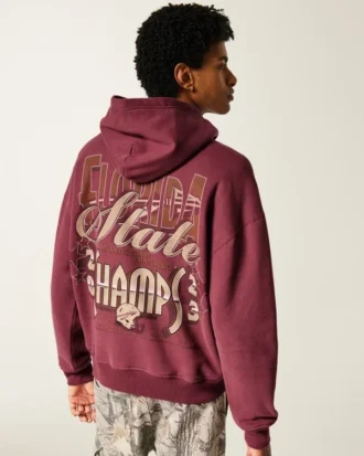 Boxy Florida State University Seminoles Grafik-Hoodie