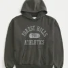 Boxy Forest Hills Athletics Grafik-Hoodie Boxy Forest Hills Athletics Grafik-Hoodie