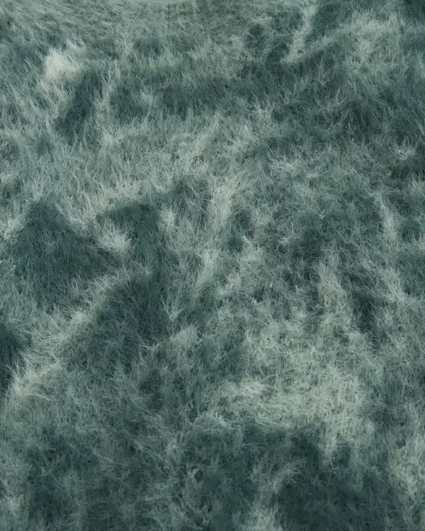 Boxy Fuzzy Crew Sweater Boxy Fuzzy Crew Sweater