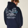 Boxy Glacier Montana Graphic Hoodie