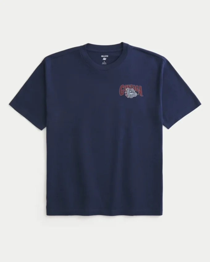 Boxy Gonzaga University Bulldogs Grafik-T-Shirt