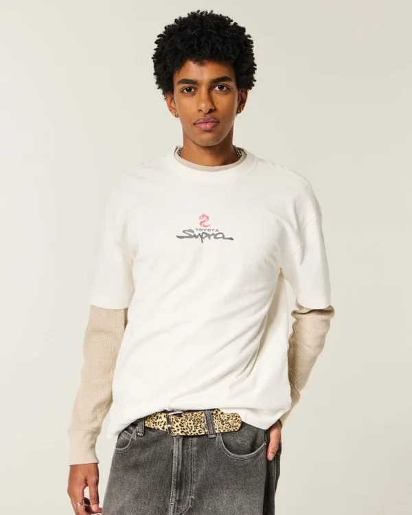 Boxy Heavyweight Toyota Supra Graphic Tee Boxy Heavyweight Toyota Supra Graphic Tee