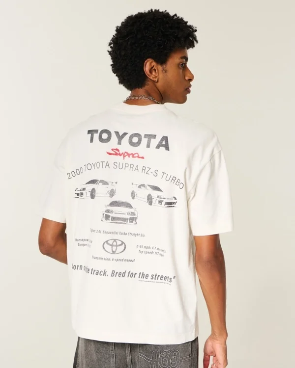 Boxy Heavyweight Toyota Supra Graphic Tee Boxy Heavyweight Toyota Supra Graphic Tee