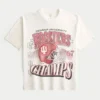 Boxy Indiana University Hoosiers Grafik-T-Shirt