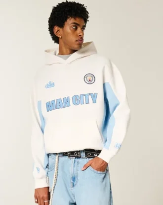 Boxy Manchester City F.C. Grafik-Hoodie