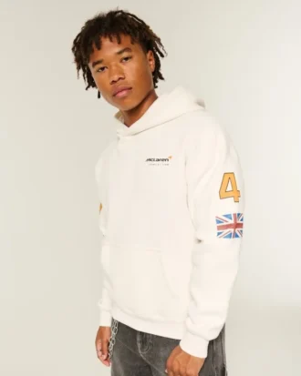 Boxy McLaren Graphic Hoodie