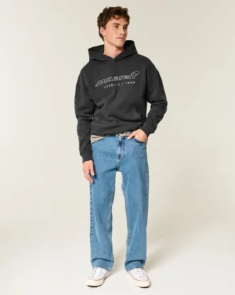 Boxy McLaren Graphic Hoodie