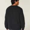 Boxy Motor City Auto Repairs Graphic Crew Sweater