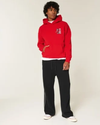 Boxy North Carolina State University Wolfpack Grafik-Hoodie