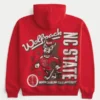 Boxy North Carolina State University Wolfpack Grafik-Hoodie