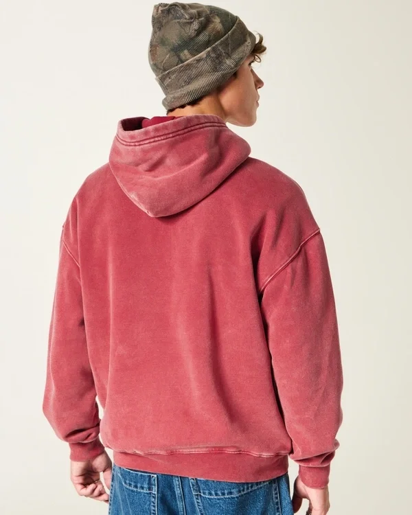 Boxy Number Graphic Hoodie Boxy Number Graphic Hoodie