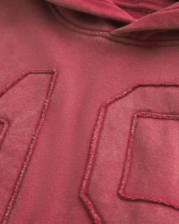 Boxy Number Graphic Hoodie Boxy Number Graphic Hoodie