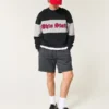 Boxy Ohio State Graphic Crew Sweatshirt