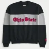 Boxy Ohio State Graphic Crew Sweatshirt