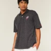 Boxy Ohio State University Buckeyes Grafik-Polo