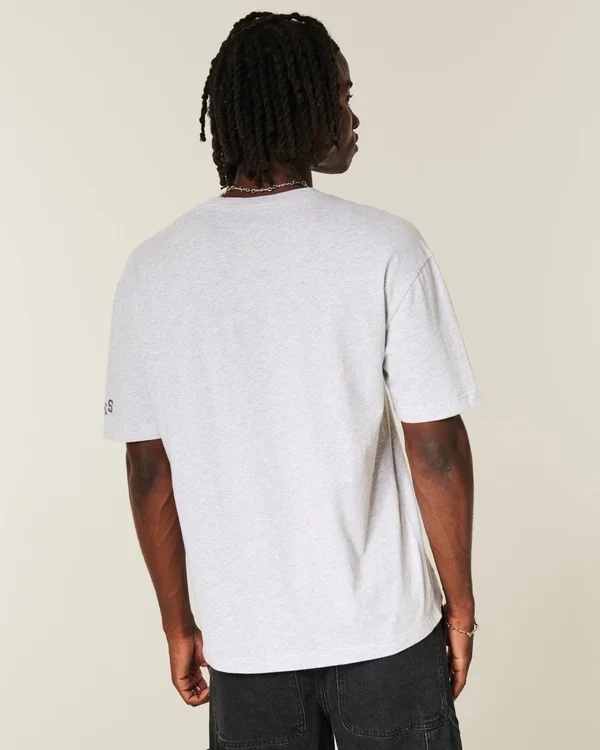 Boxy Ohio State University Buckeyes Grafik-T-Shirt Boxy Ohio State University Buckeyes Grafik-T-Shirt