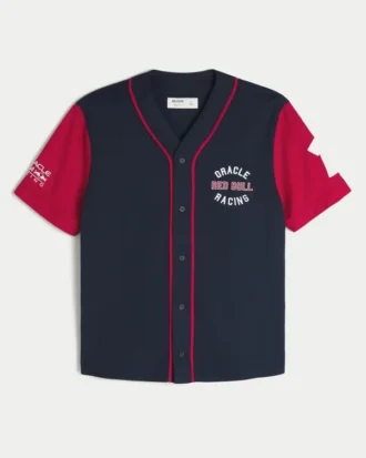 Boxy Oracle Red Bull Racing Baseball-Jersey Boxy Oracle Red Bull Racing Baseball-Jersey