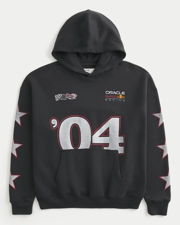 Boxy Oracle Red Bull Racing Grafik-Hoodie Boxy Oracle Red Bull Racing Grafik-Hoodie