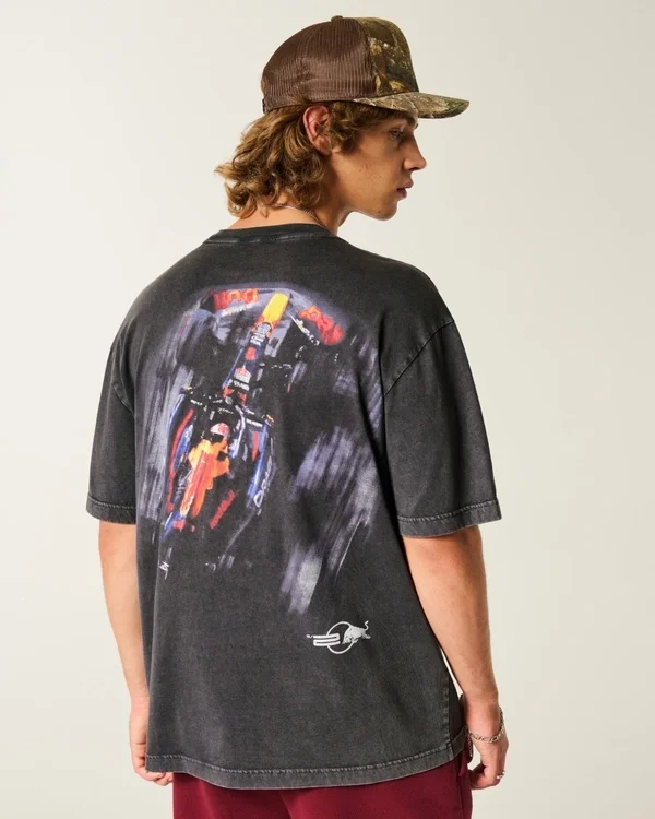 Boxy Oracle Red Bull Racing Grafik-T-Shirt Boxy Oracle Red Bull Racing Grafik-T-Shirt