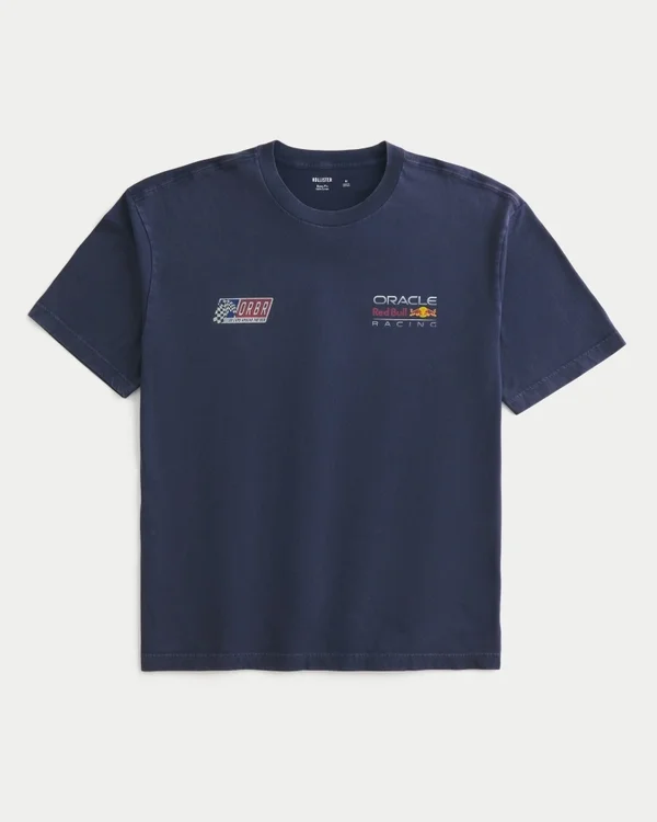 Boxy Oracle Red Bull Racing Grafik-T-Shirt Boxy Oracle Red Bull Racing Grafik-T-Shirt