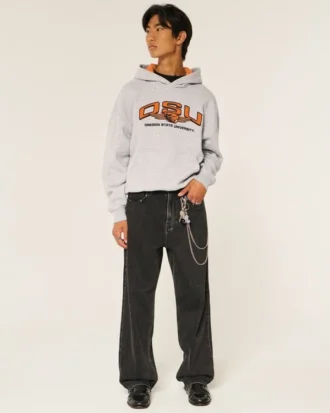 Boxy Oregon State University Beavers Grafik-Hoodie