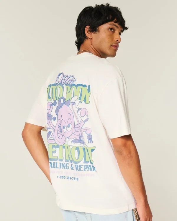 Boxy Otto’s Auto Body Grafik-T-Shirt Boxy Otto’s Auto Body Grafik-T-Shirt