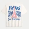 Boxy Paris Saint-Germain F.C. Grafik-T-Shirt Boxy Paris Saint-Germain F.C. Grafik-T-Shirt