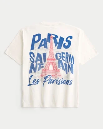 Boxy Paris Saint-Germain F.C. Grafik-T-Shirt