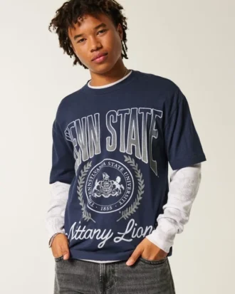 Boxy Penn State Nittany Lions Grafik-T-Shirt
