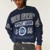 Boxy Penn State Nittany Lions Graphic Crew Sweatshirt