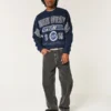 Boxy Penn State Nittany Lions Graphic Crew Sweatshirt