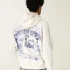 Boxy Penn State University Nittany Lions Grafik-Hoodie