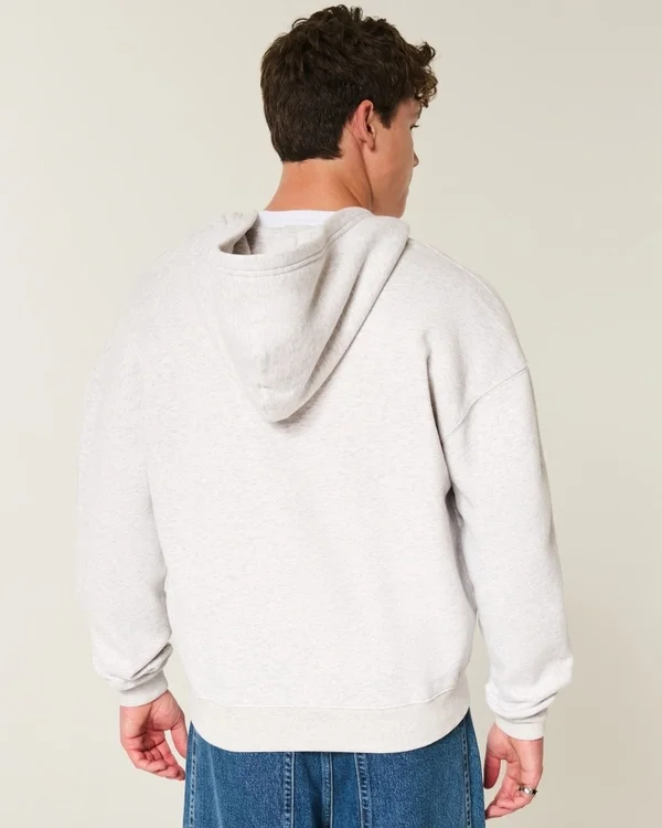 Boxy Providence Rhode Island Graphic Zip-Up Hoodie Boxy Providence Rhode Island Graphic Zip-Up Hoodie